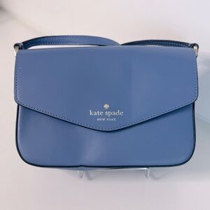Kate Spade Sadie Envelope Crossbody Saphire Ice